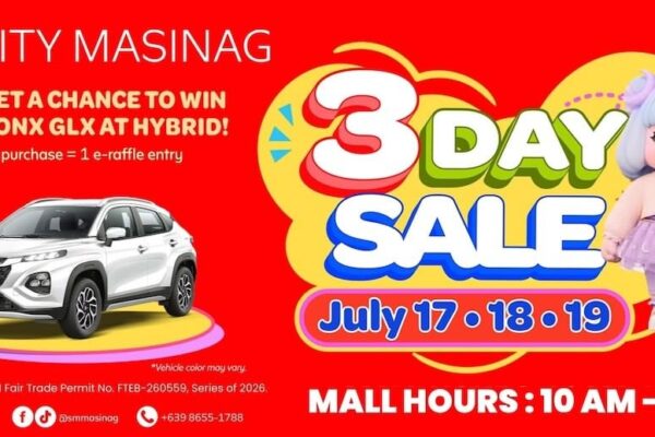 Midyear Must-Haves Await at SM City Masinag’s 3-Day Sale