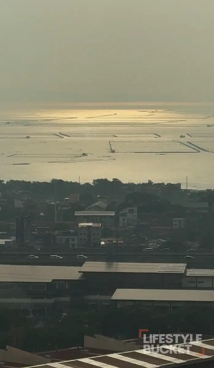 Vivere Hotel room view of Laguna de Bay