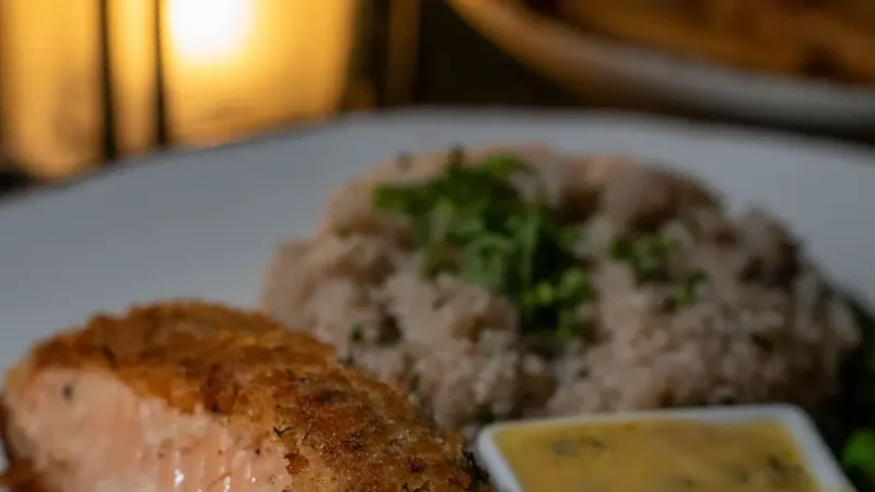 Herbed Crusted Salmon — ₱870