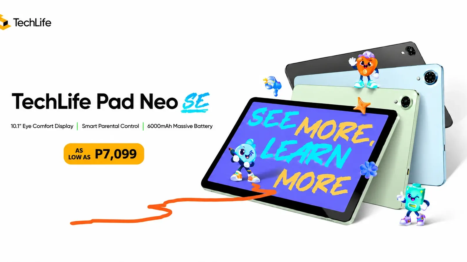 TechLife Pad Neo SE launches in the Philippines at ₱8,999, with freebies from 29 October